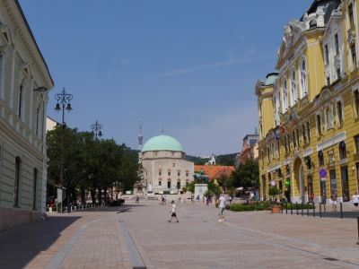 De hoofdstraat van Pécs.
Keywords: Pécs Hongarije vakantie 2015